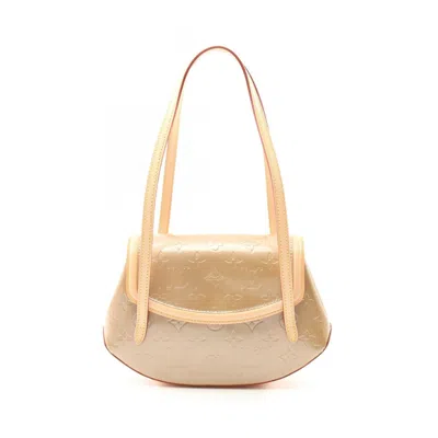 Pre-owned Louis Vuitton Beige Leather Shoulder Bag ()