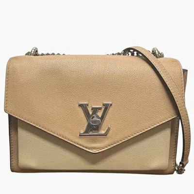 Pre-owned Louis Vuitton Beige Leather Shoulder Bag ()