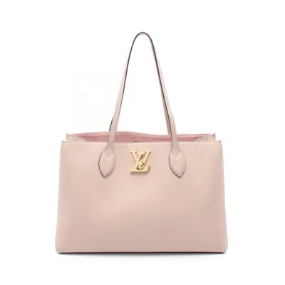 Pre-owned Louis Vuitton Beige Leather Tote Bag ()
