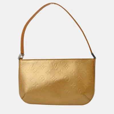 Pre-owned Louis Vuitton Beige Monogram Mat Fowler Handbag