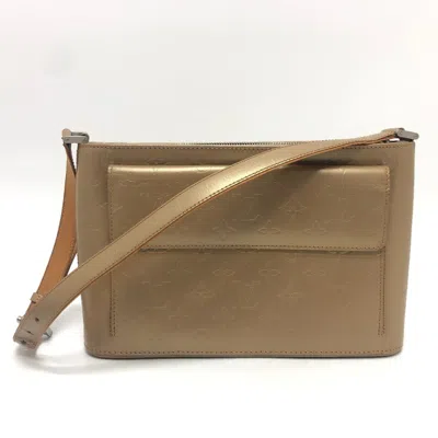 Pre-owned Louis Vuitton Beige Monogram Mat Shoulder Bag ()