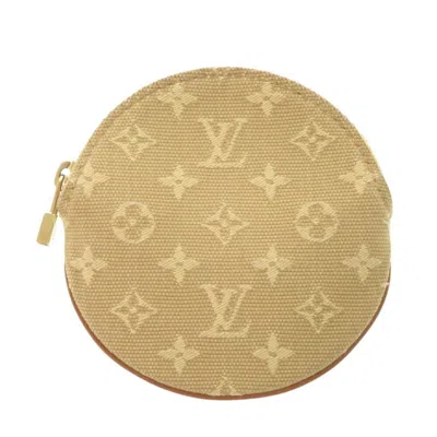 Pre-owned Louis Vuitton Beige Monogram Mini Coin Purse/coin Case ()