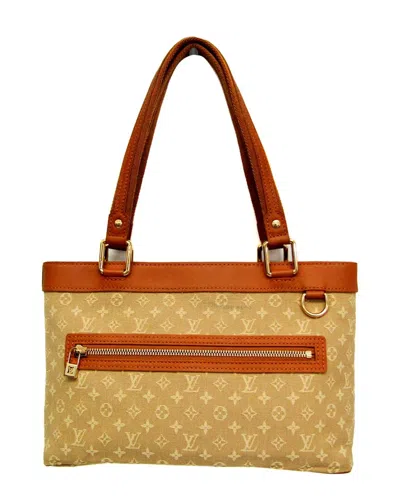 Pre-owned Louis Vuitton Beige Monogram Mini Shoulder Bag (authentic )
