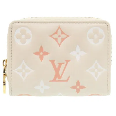 Pre-owned Louis Vuitton Beige Monogram Wallet (bi-fold) () In Sand
