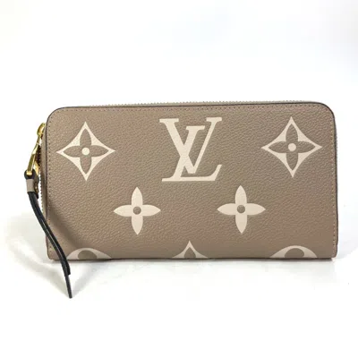 Pre-owned Louis Vuitton Beige Other Long Wallet (bi-fold) ()