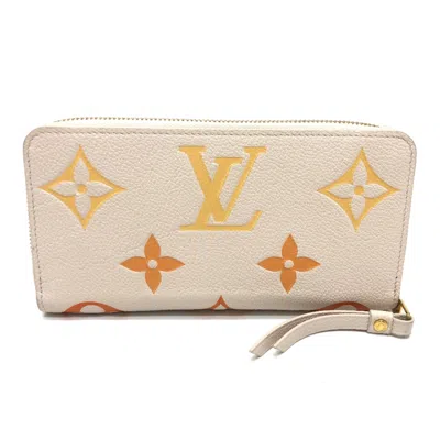 Pre-owned Louis Vuitton Beige Other Long Wallet (bi-fold) ()