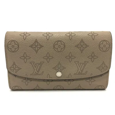 Pre-owned Louis Vuitton Beige Other Wallet (bi-fold) ()
