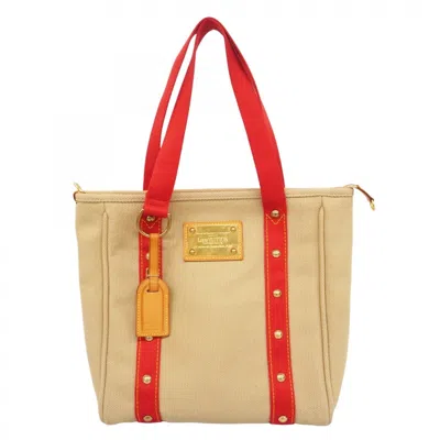 Pre-owned Louis Vuitton Beige Tote Bag ()
