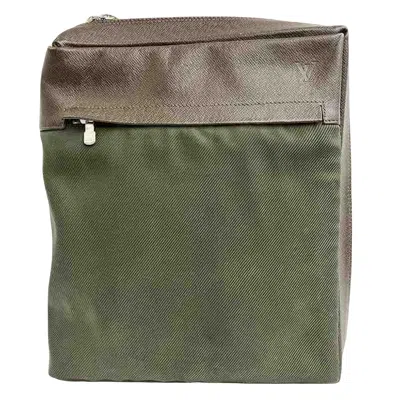 Pre-owned Louis Vuitton Beloukha Canvas Shoulder Bag () In Green