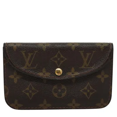 Pre-owned Louis Vuitton Belt Bag Brown Canvas Clutch Bag ()