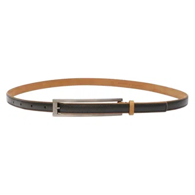 Pre-owned Louis Vuitton Belt Patent Black Leather Belts Accessory ()