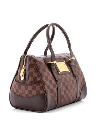 Pre-owned Louis Vuitton Berkeley Handbag Damier Shoulder Bag In Brown
