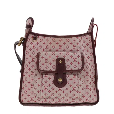 Pre-owned Louis Vuitton Besace Pink Canvas Shoulder Bag ()