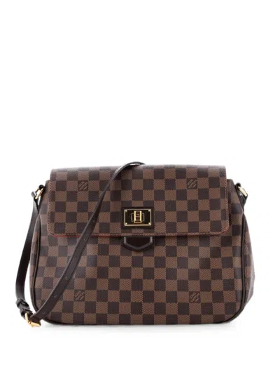 Pre-owned Louis Vuitton Besace Rosebery Handbag Damier Shoulder Bag In Brown