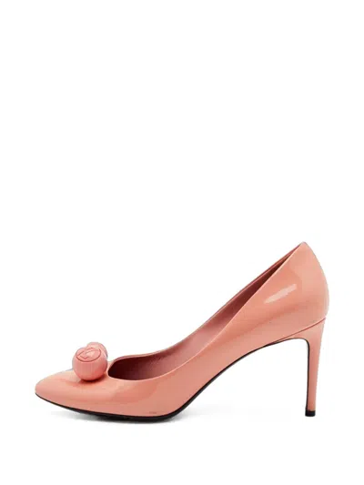 Pre-owned Louis Vuitton Betty Patent Leather Pumps In Pink