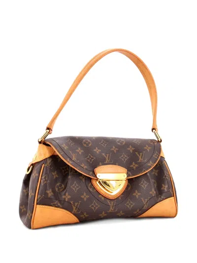 Pre-owned Louis Vuitton Beverly Handbag Monogram Canvas Mm Shoulder Bag