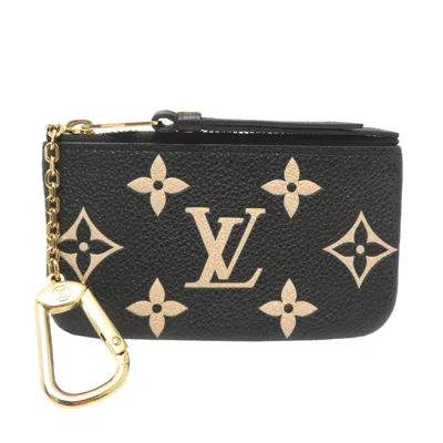 Pre-owned Louis Vuitton Bicolor Black Monogram Empreinte Coin Purse/coin Case ()