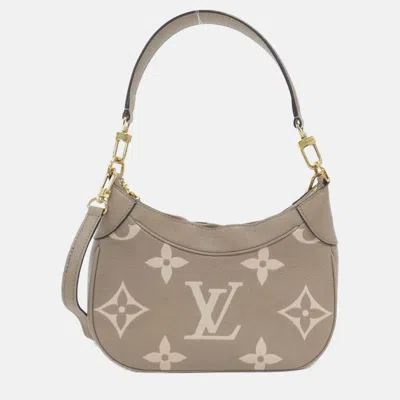 Pre-owned Louis Vuitton Bicolor Monogram Empreinte Bagatelle Shoulder Bag In Sand