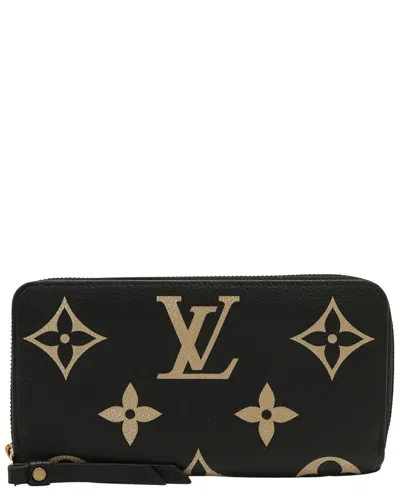 Pre-owned Louis Vuitton Bicolor Monogram Empreinte Zippy Wallet (authentic Pre-loved)