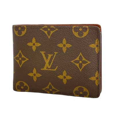 Pre-owned Louis Vuitton Bill Wallet (bi-fold) () In Brown