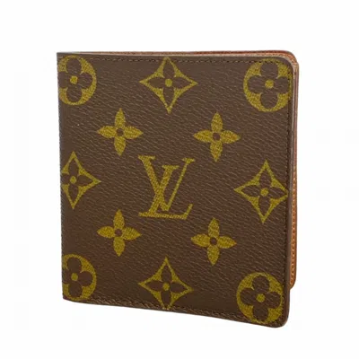 Pre-owned Louis Vuitton Bill Wallet (bi-fold) () In Brown