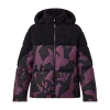 Louis Vuitton Bimaterial Hooded Down Jacket In Black