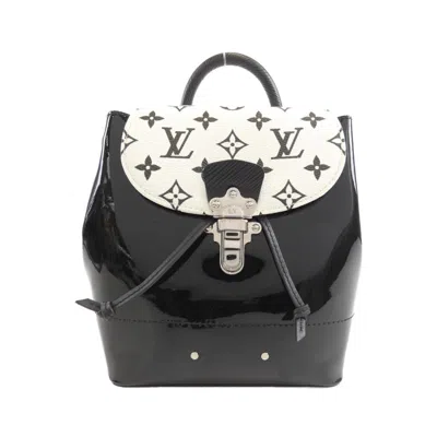 Pre-owned Louis Vuitton Black Backpack ()