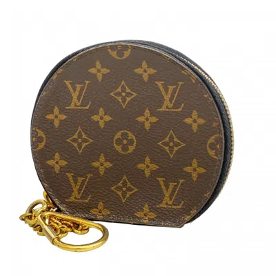 Pre-owned Louis Vuitton Black Brown Coin Purse/coin Case () In Multi