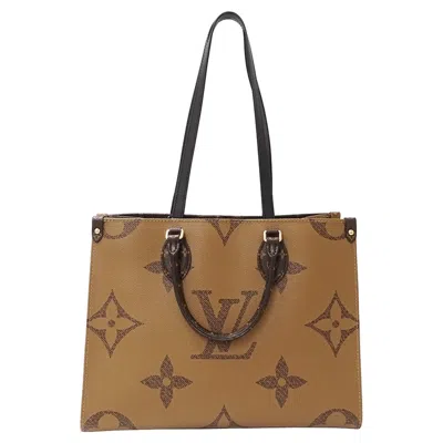 Pre-owned Louis Vuitton Black Brown Galle Monogram White Monogram Tote Bag ()