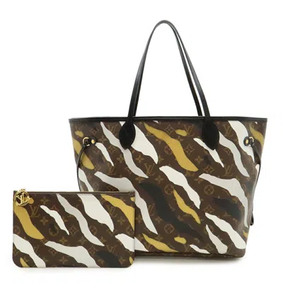 Pre-owned Louis Vuitton Black Brown Monogram Multi-color Monogram Shoulder Bag Tote Bag ()