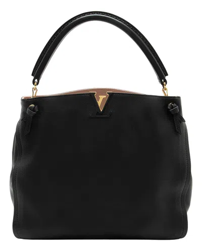 Louis Vuitton Black Calfskin Tournon Hobo (authentic Pre-loved)