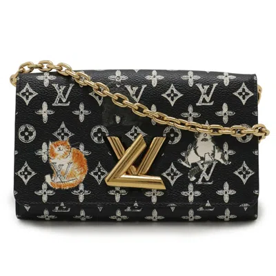 Pre-owned Louis Vuitton Black Canvas Shoulder Bag ()