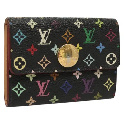 Pre-owned Louis Vuitton Black Canvas Wallet  ()