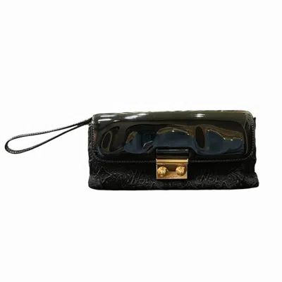 Pre-owned Louis Vuitton Black Clutch Bag Pochette ()
