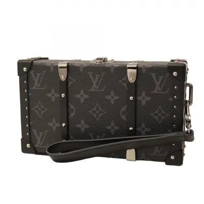 Pre-owned Louis Vuitton Black Clutch Bag ()