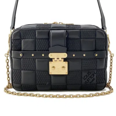 Pre-owned Louis Vuitton Black Damier Canvas Noir Damier Canvas Shoulder Bag ()