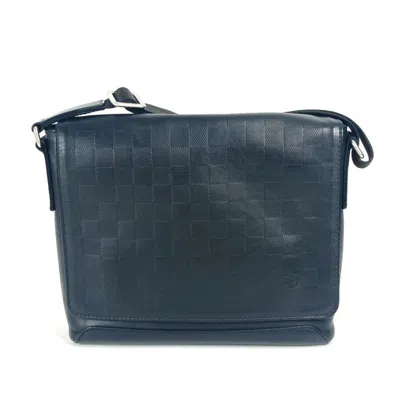 Pre-owned Louis Vuitton Black Damier Infini Shoulder Bag ()