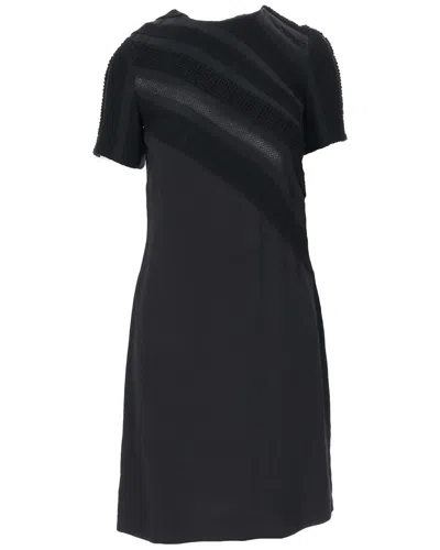 Pre-owned Louis Vuitton Black Dress, Size Fr; 38 (authentic Pre-loved)