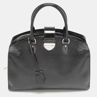 Pre-owned Louis Vuitton Black Electric Epi Leather Pont Neuf Gm Bag