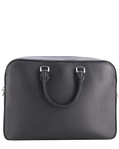 Pre-owned Louis Vuitton Black Epi Leather Dandy Briefcase Mm (authentic Pre-loved)