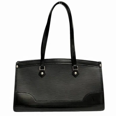 Pre-owned Louis Vuitton Black Epi Leather Handbag Shoulder Bag ()
