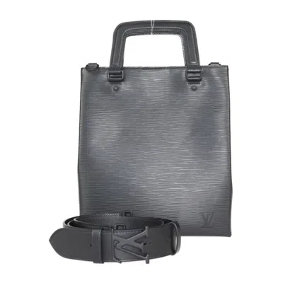 Pre-owned Louis Vuitton Black Epi Leather Handbag Shoulder Bag Tote Bag ()