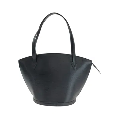 Pre-owned Louis Vuitton Black Epi Leather Handbag Shoulder Bag Tote Bag ()