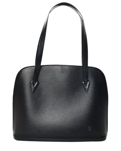Pre-owned Louis Vuitton Black Epi Leather Lussac (authentic Pre-loved)