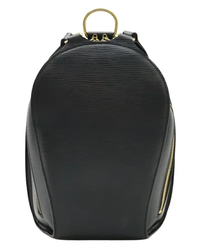 Louis Vuitton Black Epi Leather Mabillon Backpack (authentic Pre-loved)