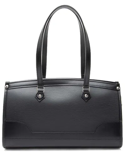 Pre-owned Louis Vuitton Black Epi Leather Madeleine Pm (authentic Pre-loved)