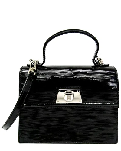 Pre-owned Louis Vuitton Black Epi Leather Shoulder Bag (authentic )