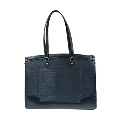 Pre-owned Louis Vuitton Black Epi Leather Shoulder Bag ()