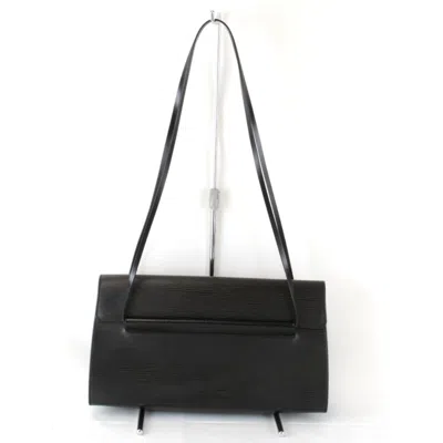 Pre-owned Louis Vuitton Black Epi Leather Shoulder Bag ()