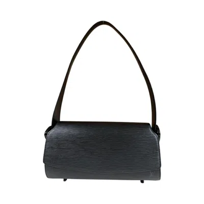 Pre-owned Louis Vuitton Black Epi Leather Shoulder Bag ()
